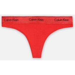 Thong 000QF7449 par Calvin Klein Rouge XL Accessoires