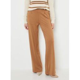 Byrizetta Wide Pants par B-Young Marron L Accessoires
