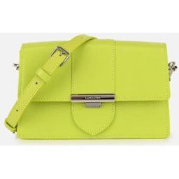 Sac trotteur A rabat avec fermoir S Paris Ily par Lancaster Vert T.U Sacs
