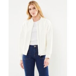 Vilyra L/S Bomber Jacket par Vila Blanc 38 Accessoires