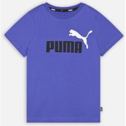 Ess+ 2 Col Logo Tee B par Puma Bleu 6A Accessoires