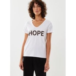 PCARYA SS TEE KAC FC par Pieces Blanc XS Accessoires