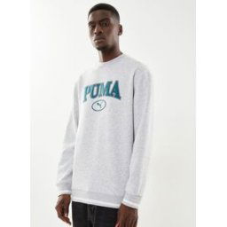 Puma Squad Crew Fl par Puma Gris L Accessoires
