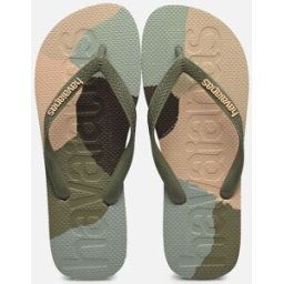 HAV. TOP LOGOMANIA COLORS II par Havaianas Vert 45 - 46 Homme