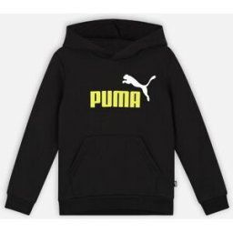Ess+ 2 Col Big Logo Hoodie Fl B par Puma Noir 10A Accessoires