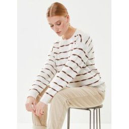 Viplatina O-Neck L/S Glitter Knit Top/Su par Vila Blanc M Accessoires