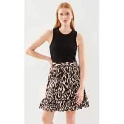 PCJEANITA HW SKIRT par Pieces Marron XL Accessoires
