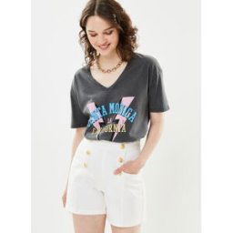 PCGUNNAR SS T SHIRT KAC FC par Pieces Noir S Accessoires