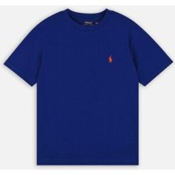 NPU T-shirt col rond jersey de coton kids par Polo Ralph Lauren Bleu 2A Accessoires