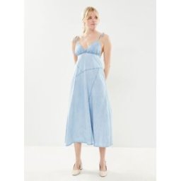 Robe long denim par Replay Bleu S Accessoires