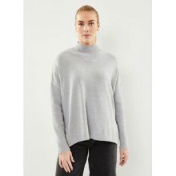 Bymanina Slit Jumper - par B-Young Gris M Accessoires