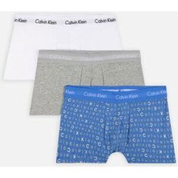 3P Low Rise Trunk 0000U2664G par Calvin Klein Multicolore XS Accessoires
