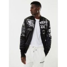JACKET SATIN par Sixth June Noir M Accessoires