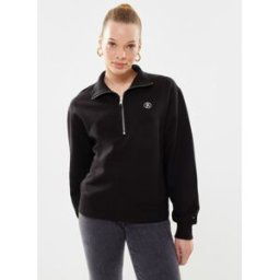 Smd Crop 1/2 Zip Swe par Tommy Hilfiger Noir XS Accessoires