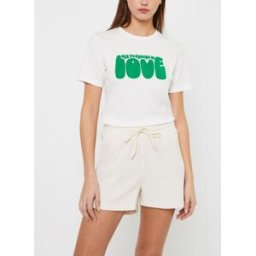 Trash Sue Shorts par Thinking Mu Blanc L Accessoires