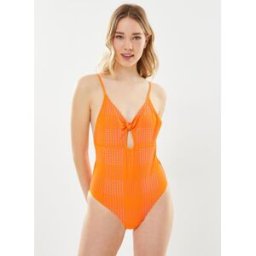 Check Swimsuit par The Tiny Big Sister Jaune 34 Accessoires