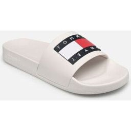 TOMMY JEANS FLAG POOL SLD ESS par Tommy Hilfiger Blanc 39 Femme