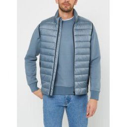 Recycled Side Logo Vest par Calvin Klein Gris L Accessoires
