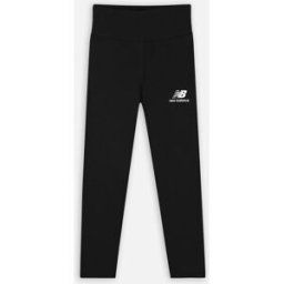 Essentials Stacked Logo Cotton Legging par New Balance Noir 10 - 11A Accessoires
