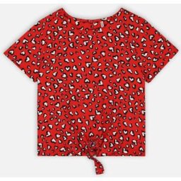 Kogpalma Knot S/S Top Ptm par Kids Only Rouge 8A Accessoires