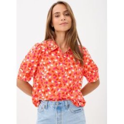Pcmaylor Ss Shirt Kac Fc par Pieces Rouge XS Accessoires