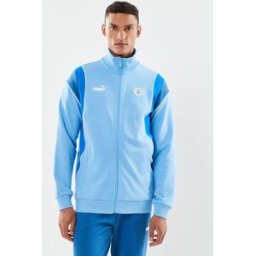 MCFC FtblArchive Track Jacket par Puma Bleu M Accessoires