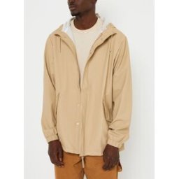 Fishtail Jacket par Rains Beige L Accessoires