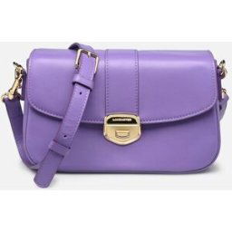 Sac trotteur A rabat avec fermoir Donna Fia par Lancaster Violet T.U Sacs