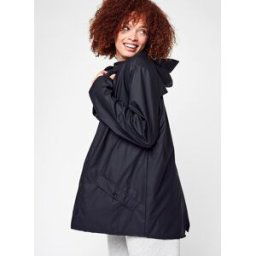 Jacket W3 - Unisexe W par Rains Noir L Accessoires