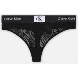Modern Thong 000QF7378 par Calvin Klein Noir L Accessoires