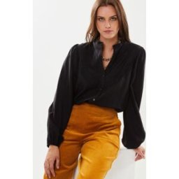 BYILANO LACE SHIRT - par B-Young Noir 36 Accessoires