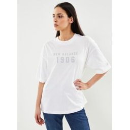 IC JR T-SHIRT W par New Balance Blanc XS Accessoires