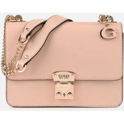 Eliette Convertible Xbody Flap par Guess Beige T.U Sacs