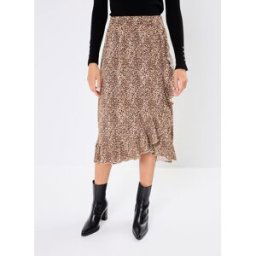 Bymmjoella Long Frill Skirt par B-Young Beige 38 Accessoires