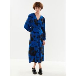 BYIBINE AOP DRESS - par B-Young Bleu 34 Accessoires