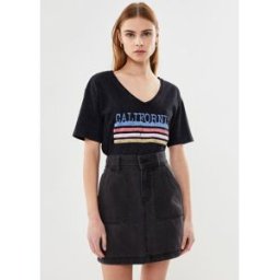 Pcmunni Ss T Shirt Kac Fc Bc par Pieces Noir L Accessoires