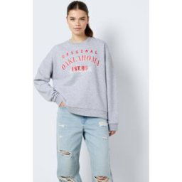 Nmarya L/S O-Neck Ovs Sweat Jrs par Noisy May Gris M Accessoires