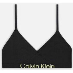 Unlined Bralette 000QF7398E par Calvin Klein Noir XS Accessoires