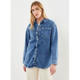Nmalva L/S Denim Shacket Az351Mb Noos par Noisy May Bleu L Accessoires