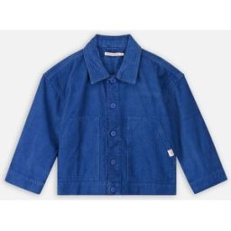 Corduroy Jacket par Tinycottons Bleu 8A Accessoires