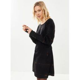 Vijuly Line Boatneck L/S Short Dress/C26 par Vila Noir 34 Accessoires