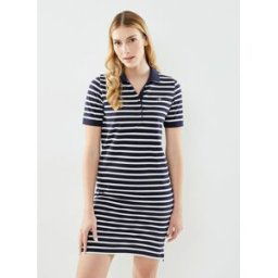 Striped Shield Ss Pique Polo Dress par GANT Bleu XL Accessoires