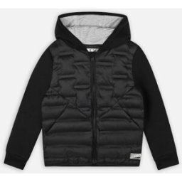Doudoune Capuche XW41023 par IKKS JUNIOR Noir 6A Accessoires