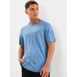 Dc Premium Linen Tee par Tommy Hilfiger Bleu XXL Accessoires