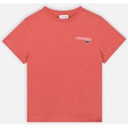 Tee-shirt enfant TJ7971 par Lacoste Orange 6A Accessoires
