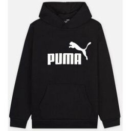 Jr Ess Logo Hoody Fl par Puma Noir 3A Accessoires