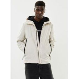 Crinkle Nylon Blouson W. Hood par Calvin Klein Beige XXL Accessoires