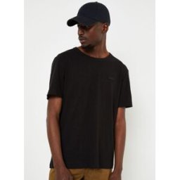 Cotton Linen T-Shirt par Calvin Klein Noir XL Accessoires