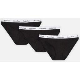 Bikini 3Pk par Calvin Klein Noir XL Accessoires