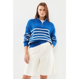 BXMADELINA PULLOVER par B-Young Bleu M Accessoires